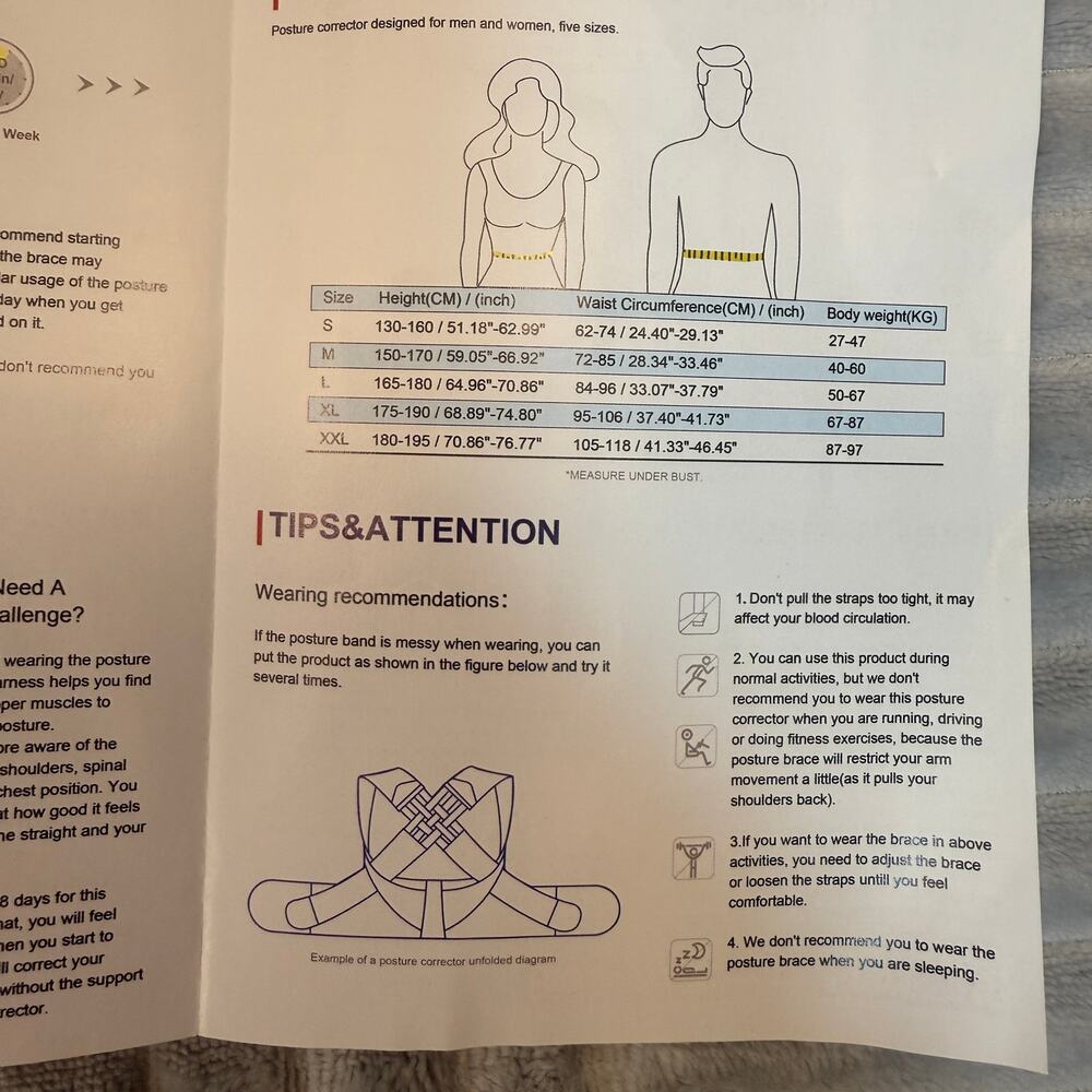 Posture Corrector Adjustable Back Straightener Ad… - image 5